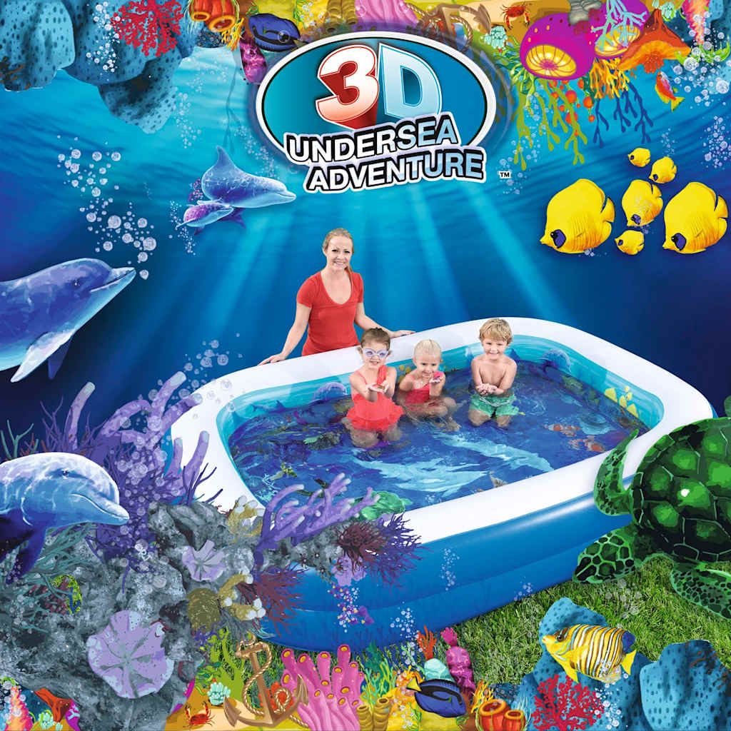 Bestway Piscine Gonflable Aventure Sous-Marine 54177