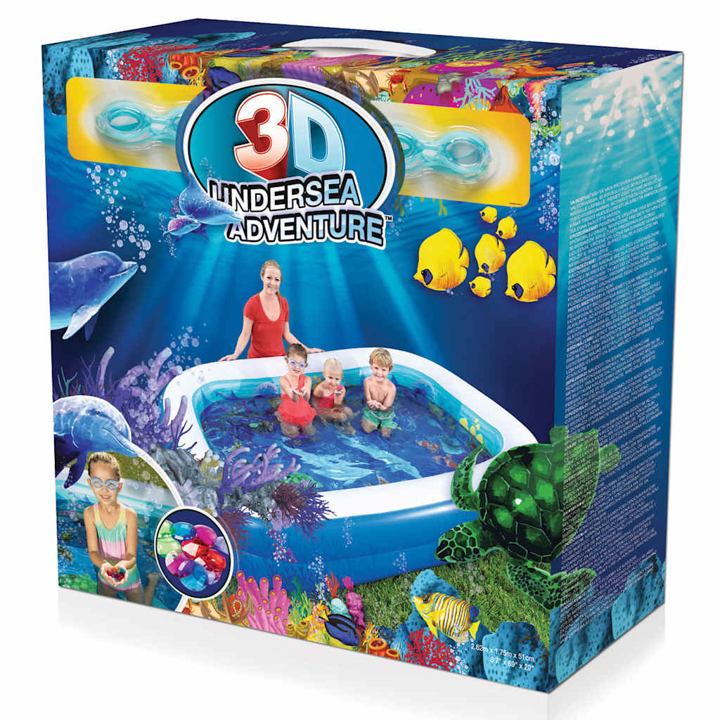 Bestway Piscine Gonflable Aventure Sous-Marine 54177