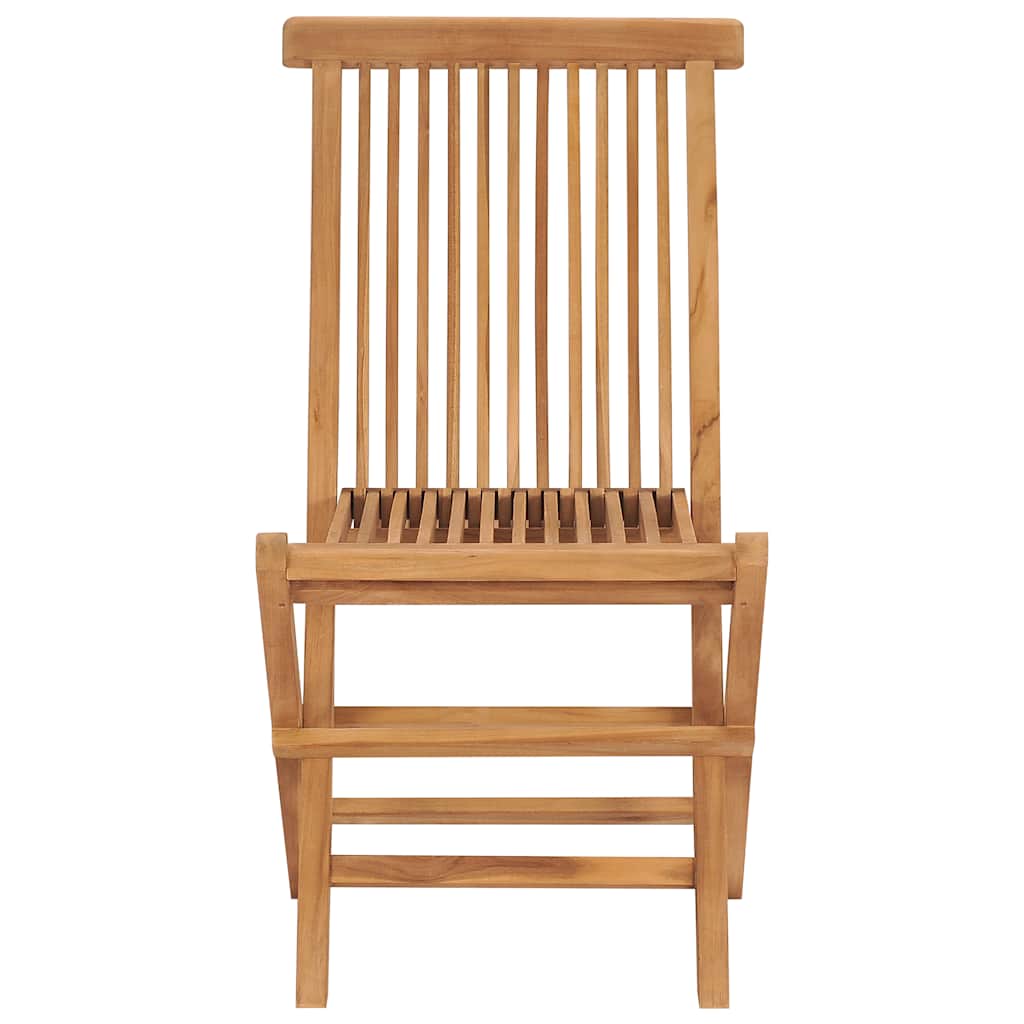 Chaises Pliables De Jardin Lot De 2 Bois De Teck Solide