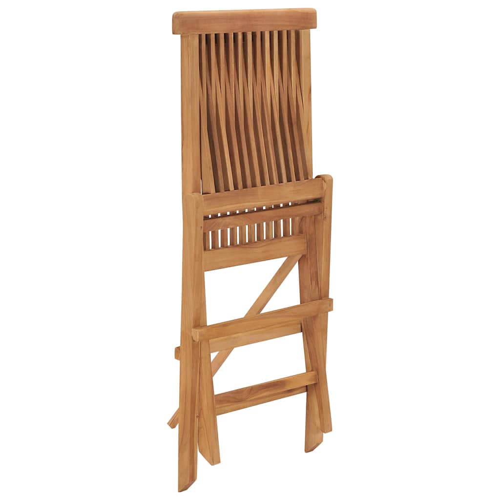 Chaises Pliables De Jardin Lot De 2 Bois De Teck Solide