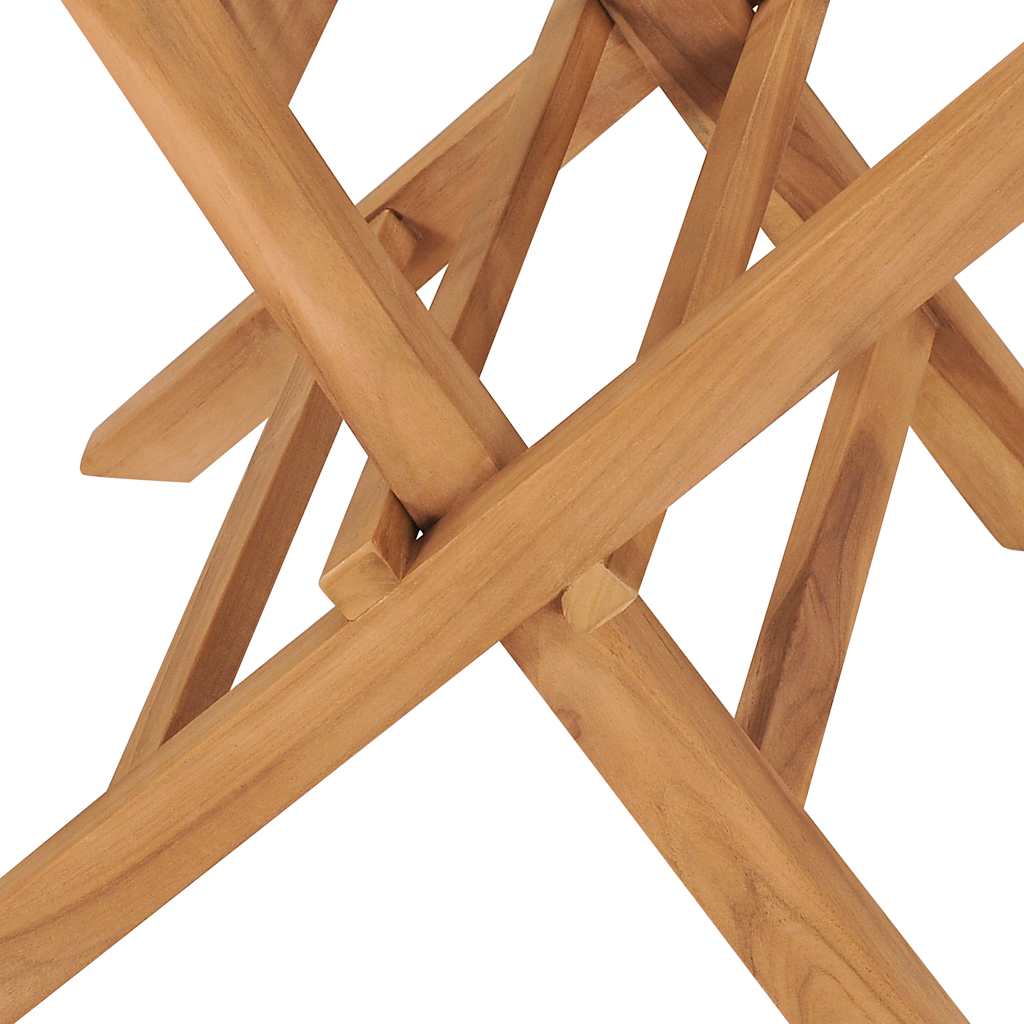 Chaises Pliables De Jardin Lot De 2 Bois De Teck Solide