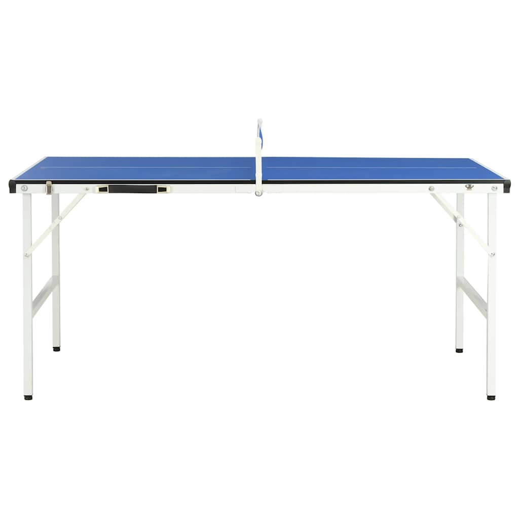 Table De Ping-Pong Avec Filet 152X76X66 Cm Bleu