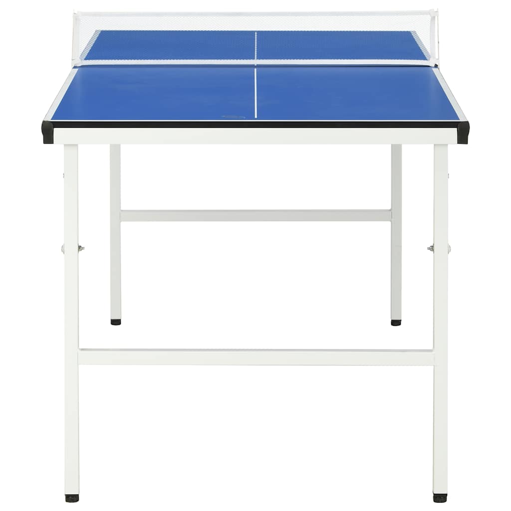 Table De Ping-Pong Avec Filet 152X76X66 Cm Bleu