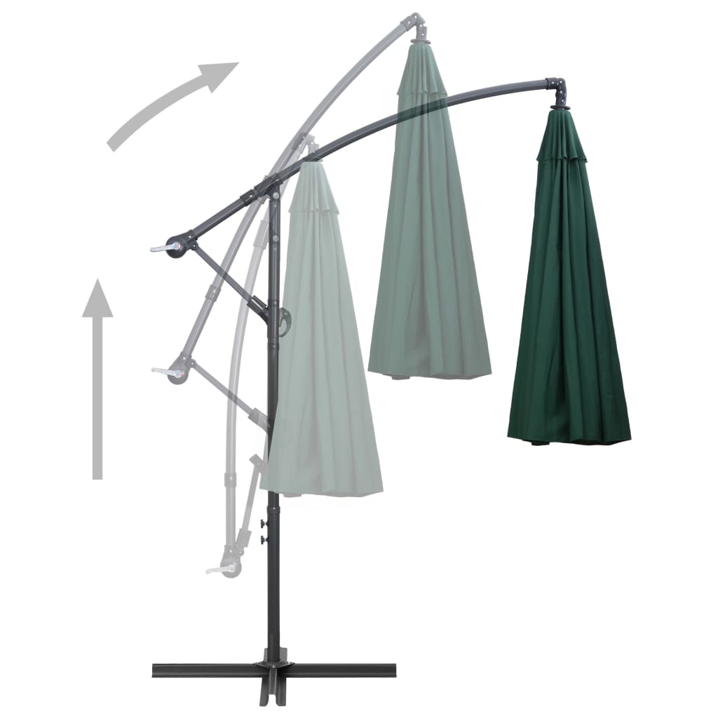 Parasol Suspendu 3 M Aluminium