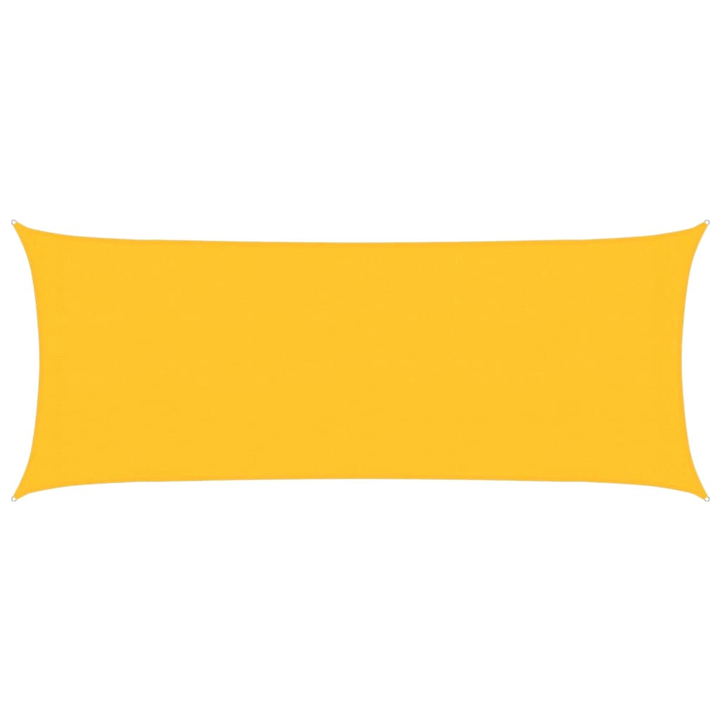 Voile D'ombrage 160 G/M² Rectangulaire 2X4,5 M Pehd Jaune