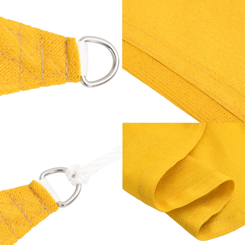 Voile D'ombrage 160 G/M² Rectangulaire 2X4,5 M Pehd Jaune