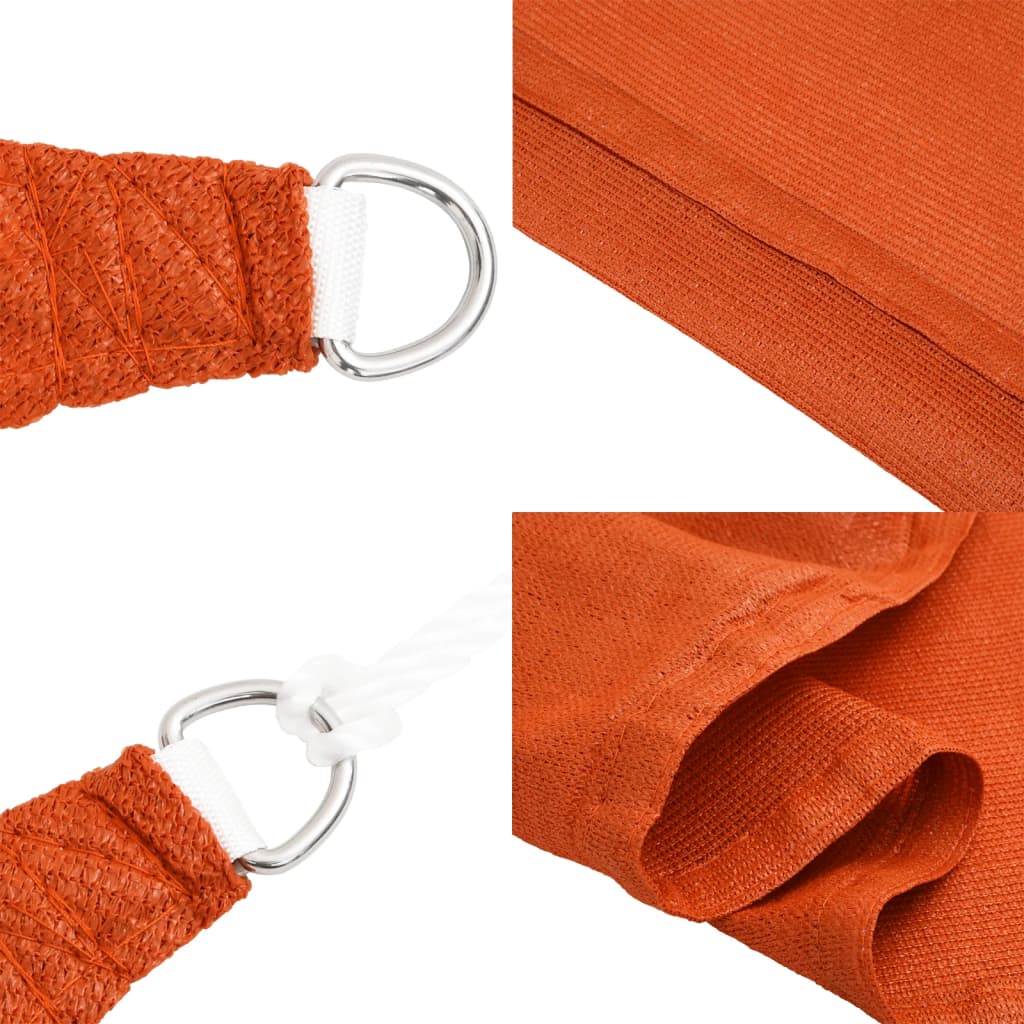 Voile D'ombrage 160 G/M² Carré Pehd Orange