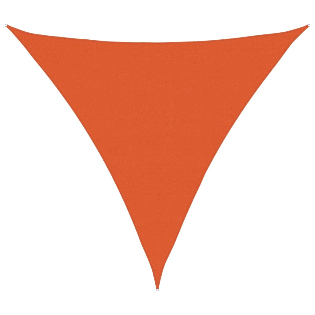 Voile D'ombrage 160 G/M² Triangulaire Pehd Orange