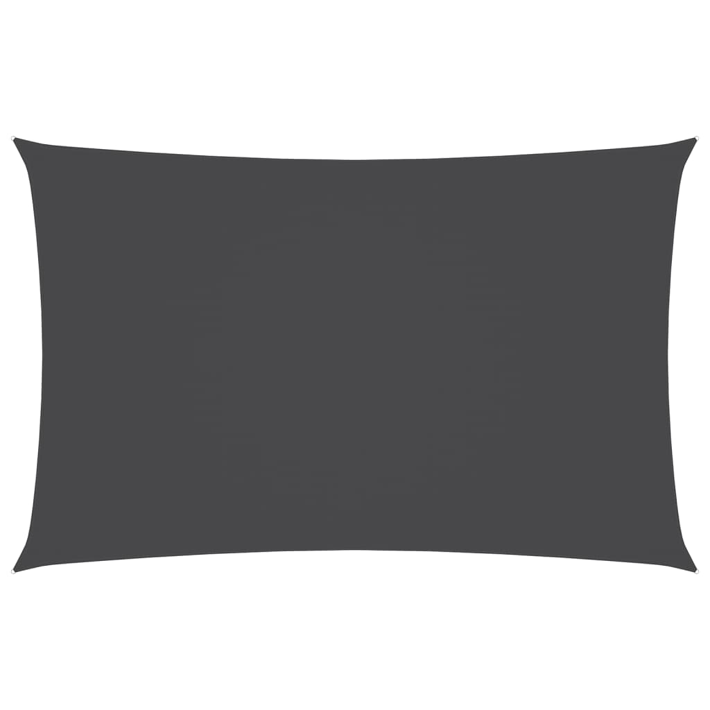 Voile De Parasol Tissu Oxford Rectangulaire Anthracite