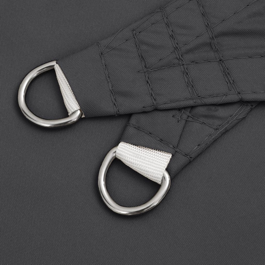 Voile De Parasol Tissu Oxford Rectangulaire Anthracite