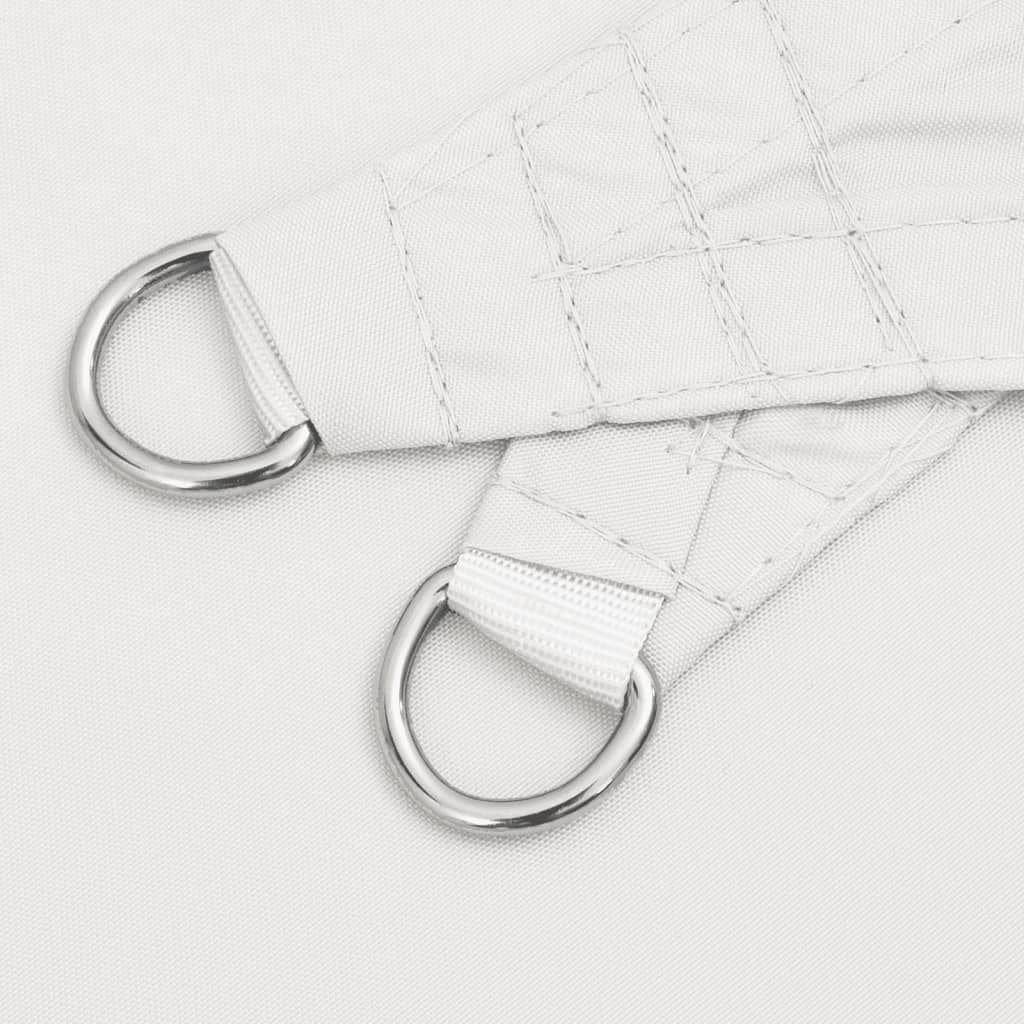 Voile De Parasol Tissu Oxford Rectangulaire Blanc
