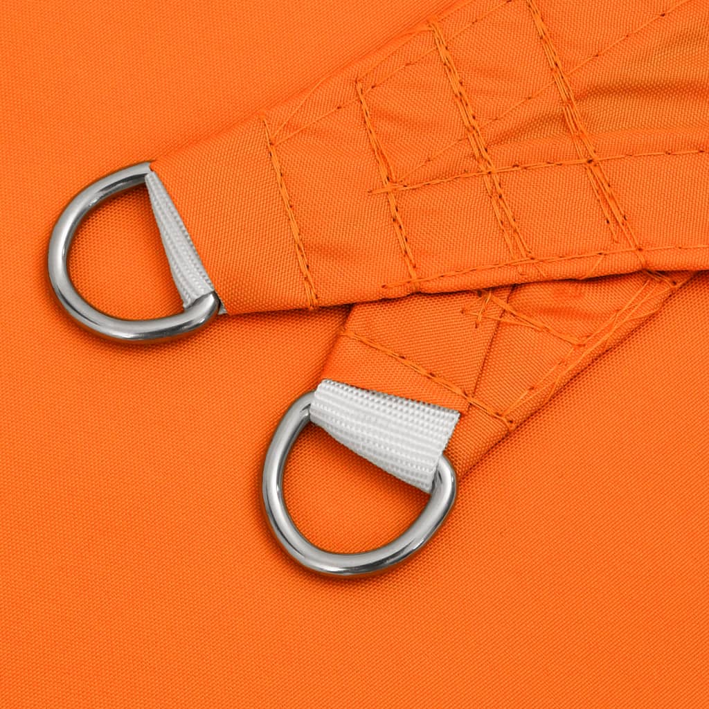 Voile De Parasol Tissu Oxford Rectangulaire 4X6 M Orange
