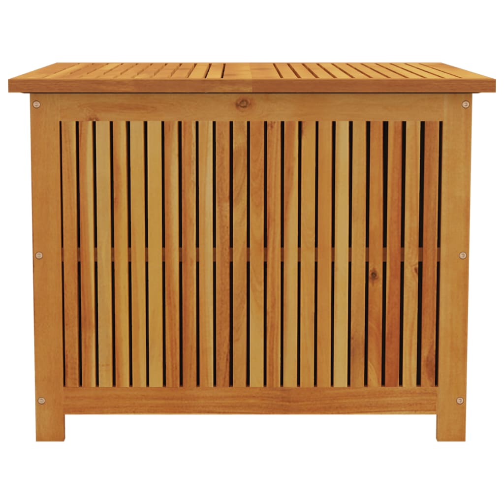 Boîte De Rangement De Jardin Bois Massif D'acacia
