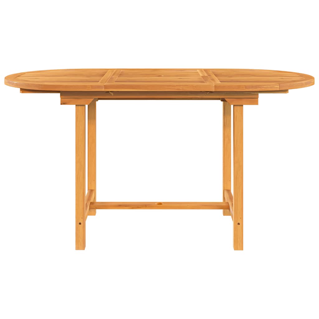 Table Extensible De Jardin 110- Bois De Teck Solide
