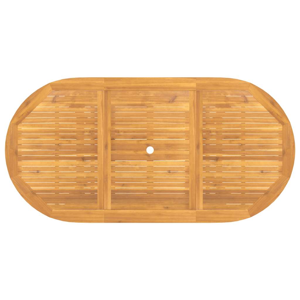 Table Extensible De Jardin 110- Bois De Teck Solide