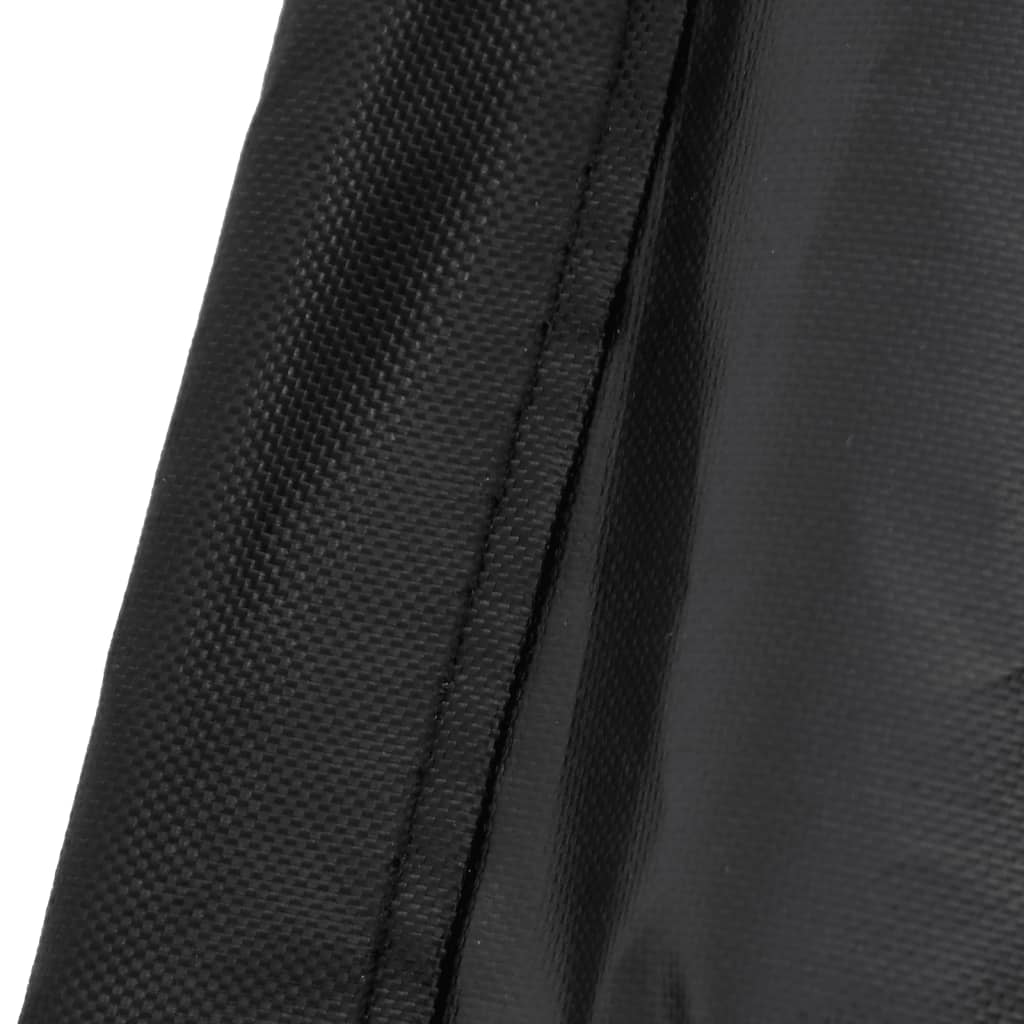 Housse De Table De Ping-Pong Noir 165X70X185 Cm Oxford 420D