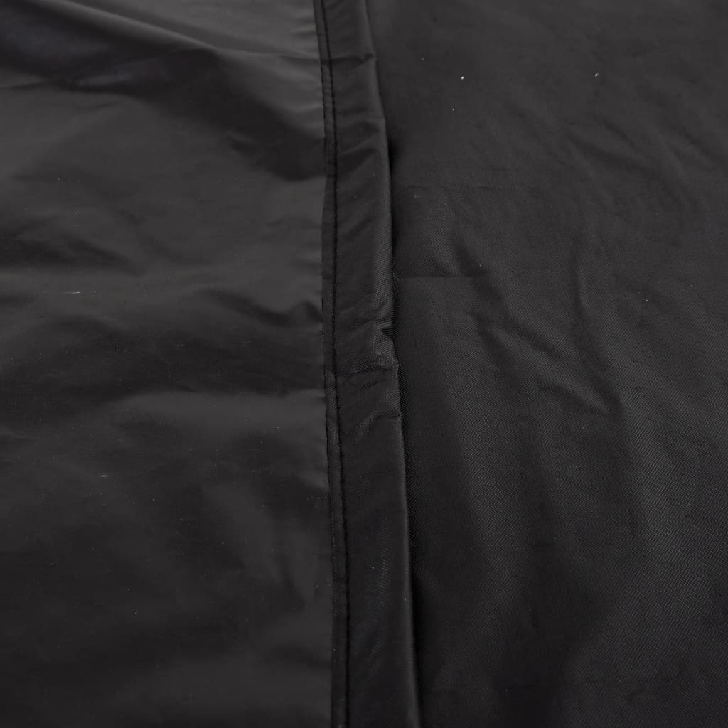 Housse De Table De Ping-Pong Noir 165X70X185 Cm Oxford 420D