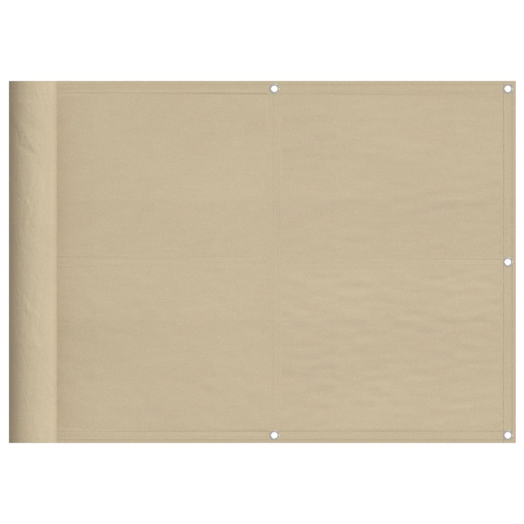 Écran De Balcon 100% Polyester Oxford Beige