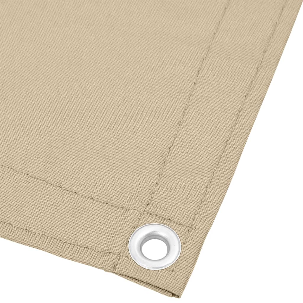 Écran De Balcon 100% Polyester Oxford Beige