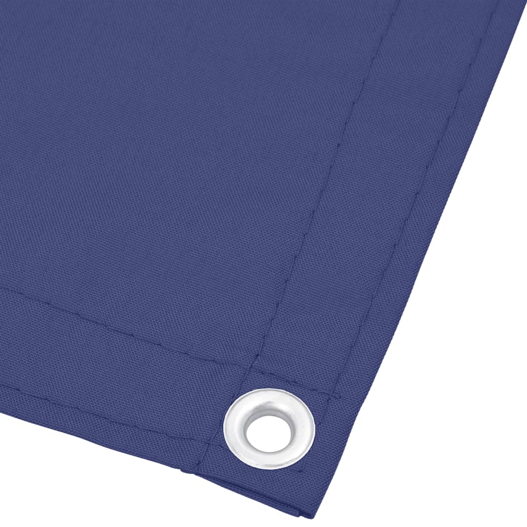 Écran De Balcon 100% Polyester Oxford Bleu