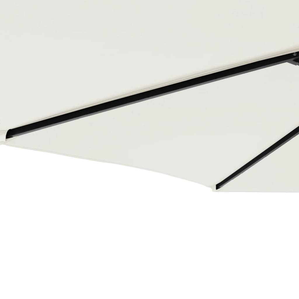 Parasol De Jardin Avec Mât En Acier 225X225X212 Cm