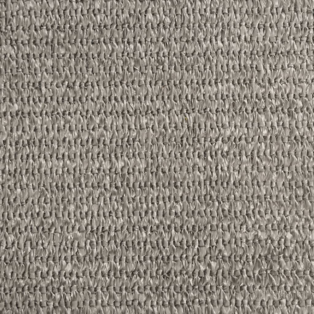 Voile D'ombrage 160 G/M² Triangulaire 4,5X4,5X4,5 M Pehd Gris Clair