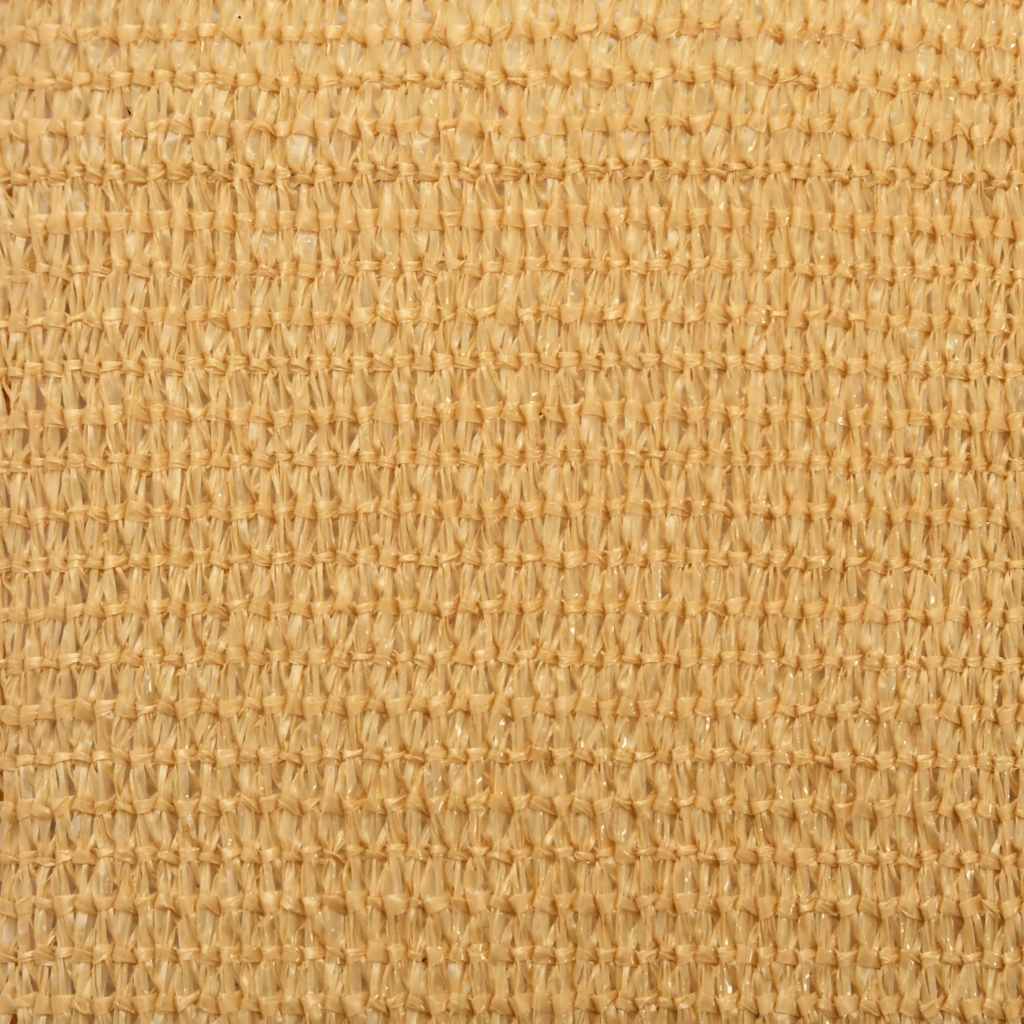 Voile D'ombrage 160 G/M² Triangulaire Sable Pehd Couleur Sable