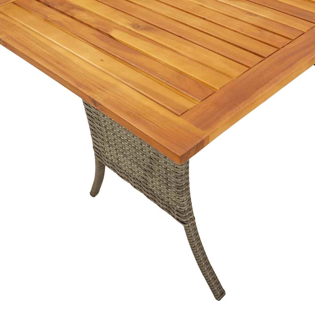 Canapé De Jardin 3 Places Coussins Et Table Résine Tressée