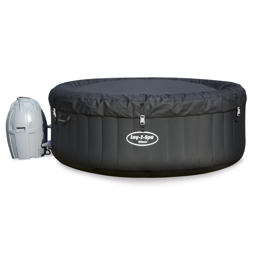 Bestway Lay-Z-Spa Cuve Thermale Gonflable Miami Air Jet