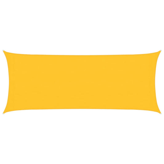 Voile D'ombrage 160 G/M² Rectangulaire 2X4,5 M Pehd Jaune