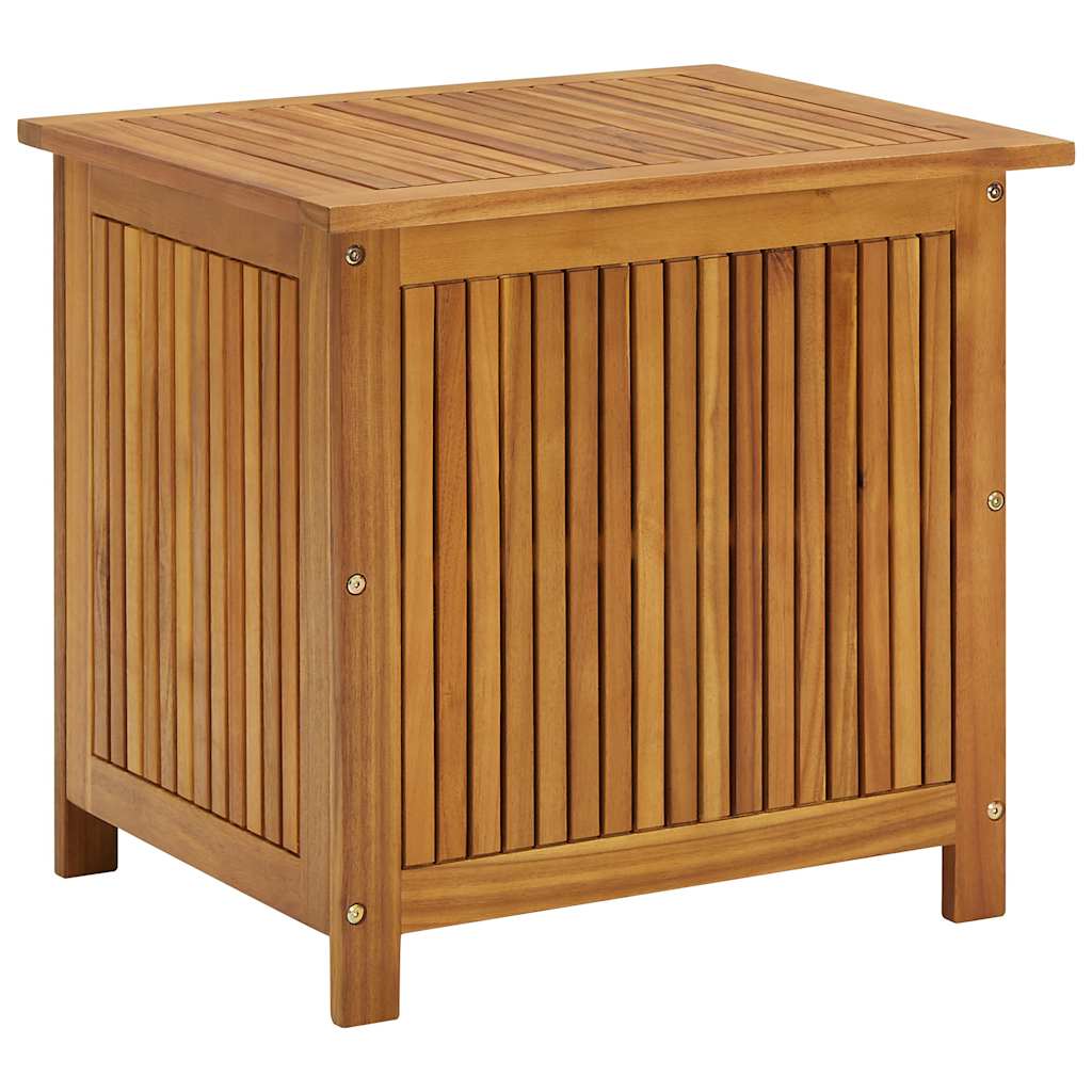 Boîte De Rangement De Jardin Bois D'acacia Solide