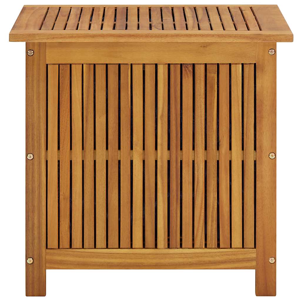 Boîte De Rangement De Jardin Bois D'acacia Solide