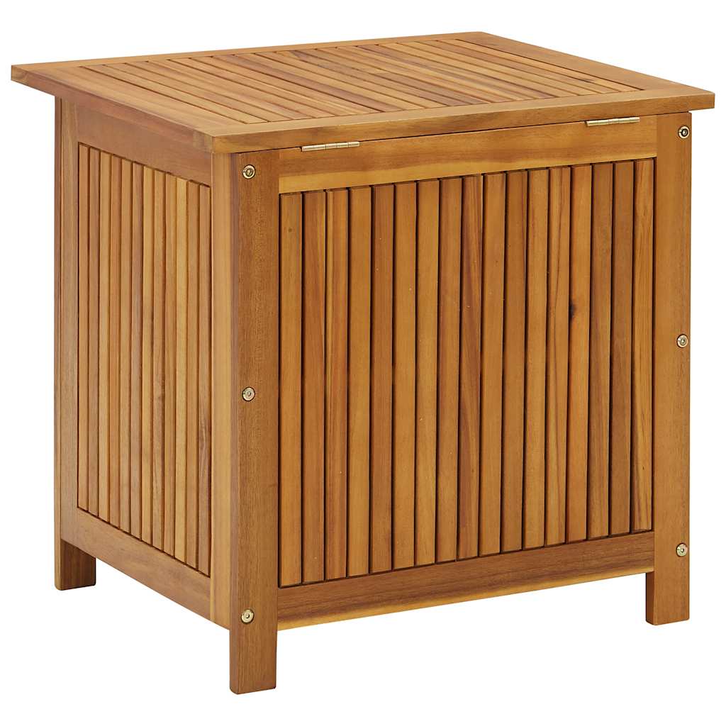 Boîte De Rangement De Jardin Bois D'acacia Solide