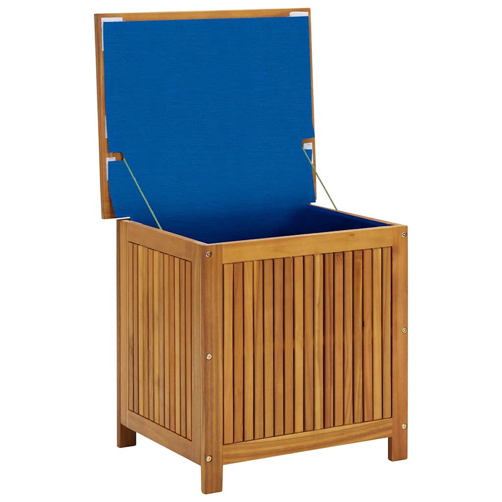 Boîte De Rangement De Jardin Bois D'acacia Solide