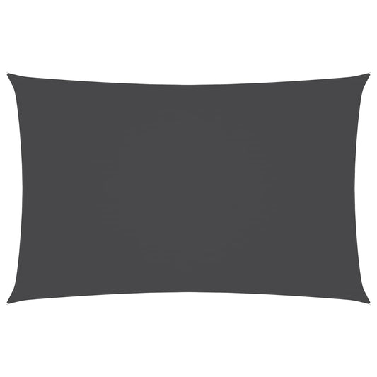 Voile De Parasol Tissu Oxford Rectangulaire Anthracite