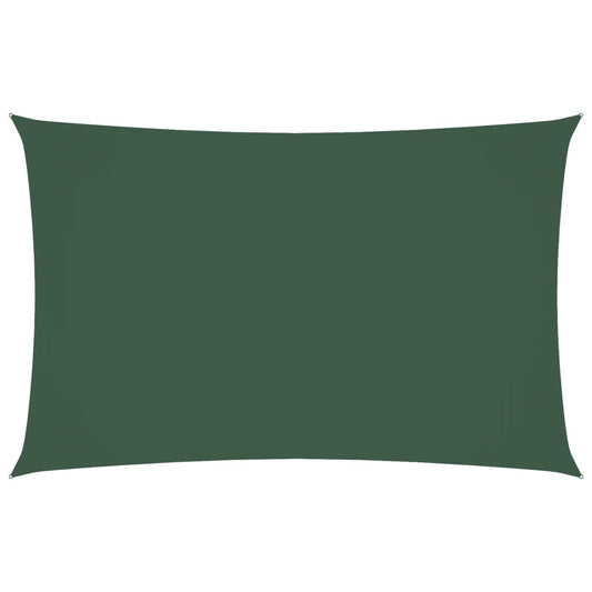 Voile De Parasol Tissu Oxford Rectangulaire Vert Foncé