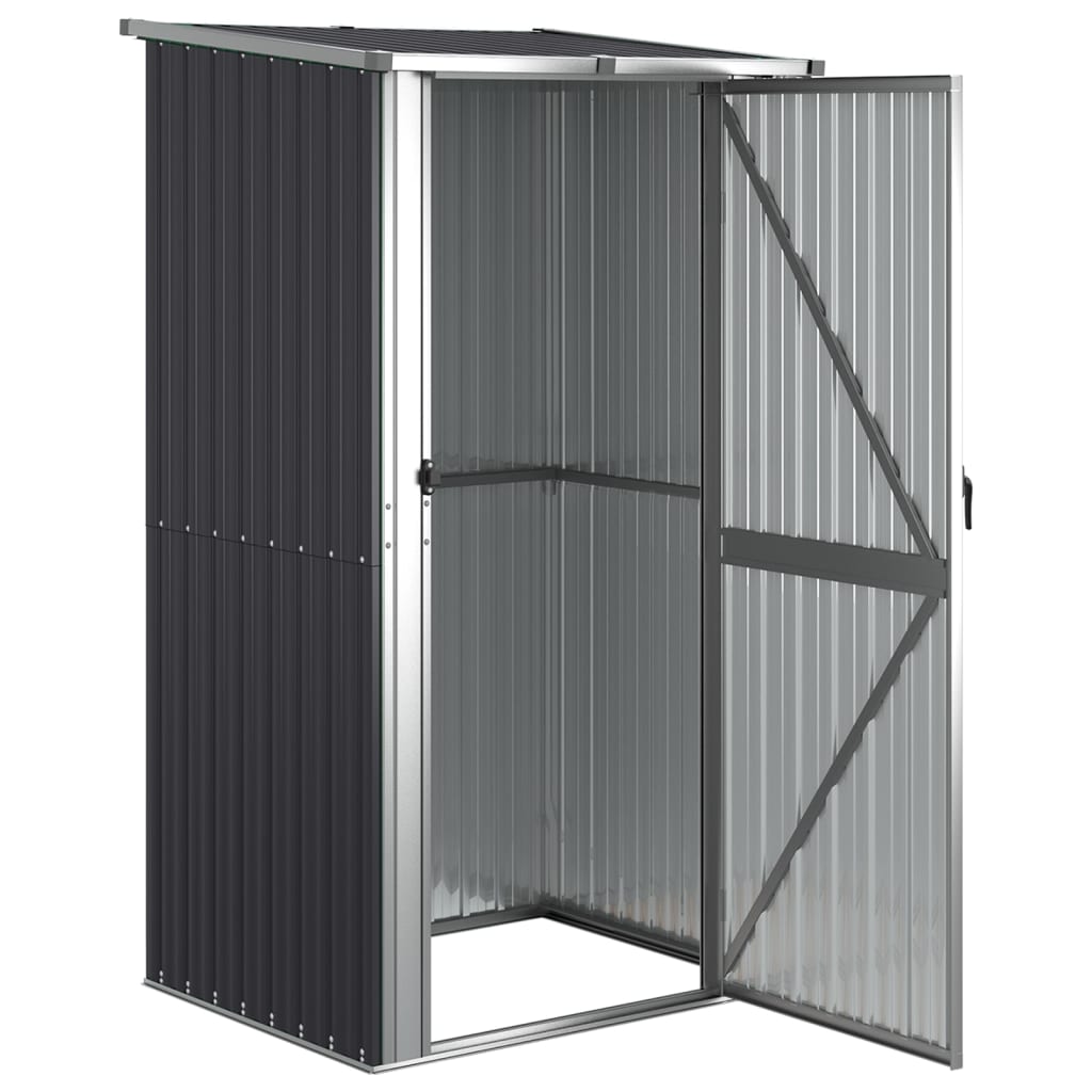 Abri De Jardin 118,5X97X209,5 Cm Acier Galvanisé
