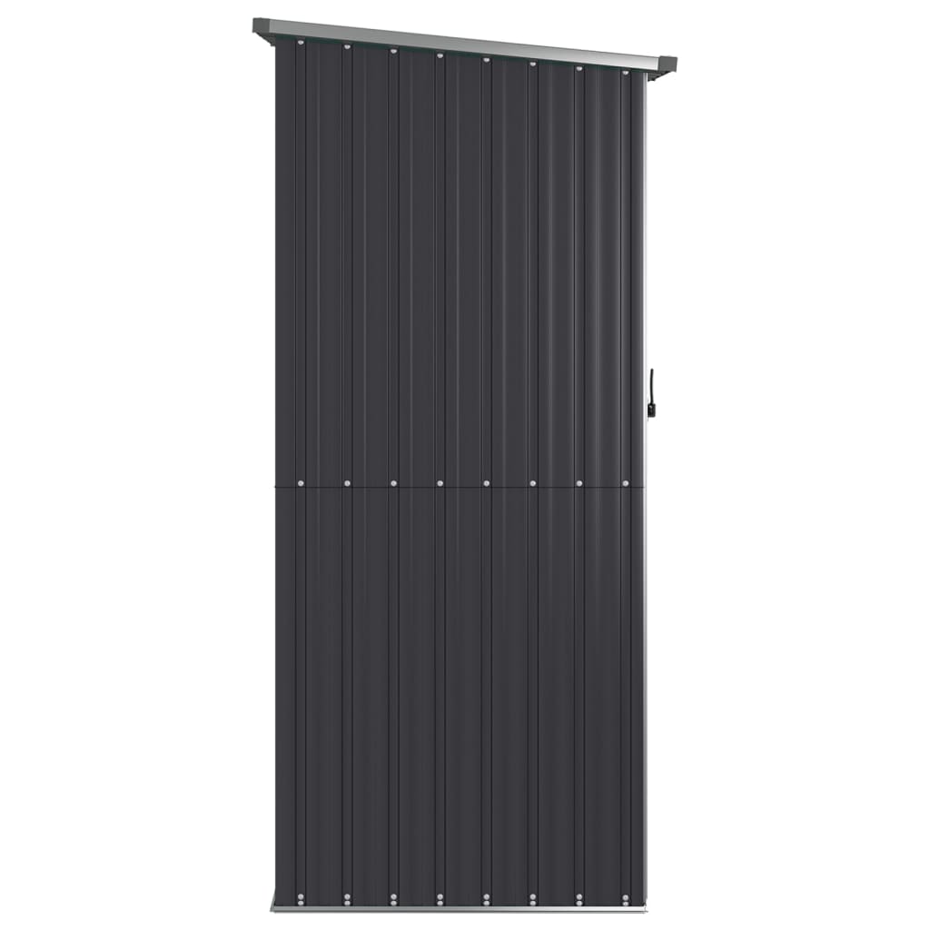 Abri De Jardin 118,5X97X209,5 Cm Acier Galvanisé