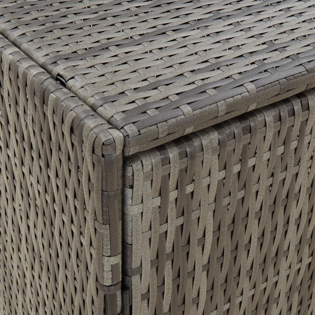 Armoire De Rangement Jardin 198X55,5X80 Cm Résine Tressée
