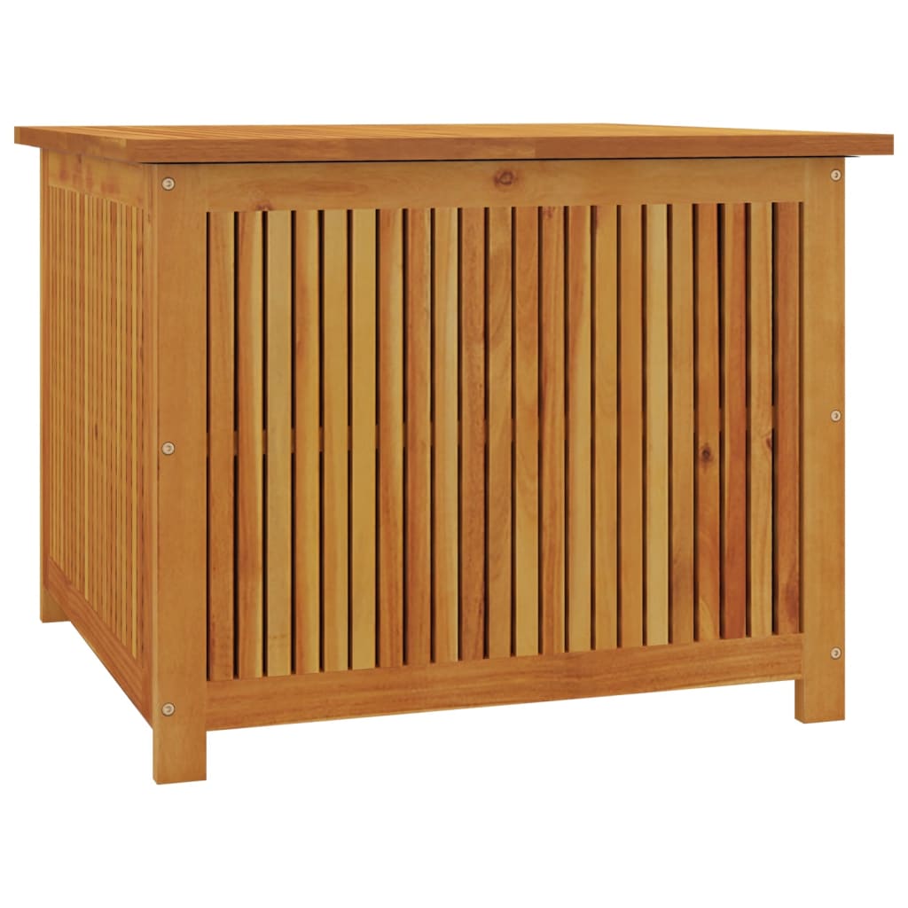 Boîte De Rangement De Jardin Bois Massif D'acacia