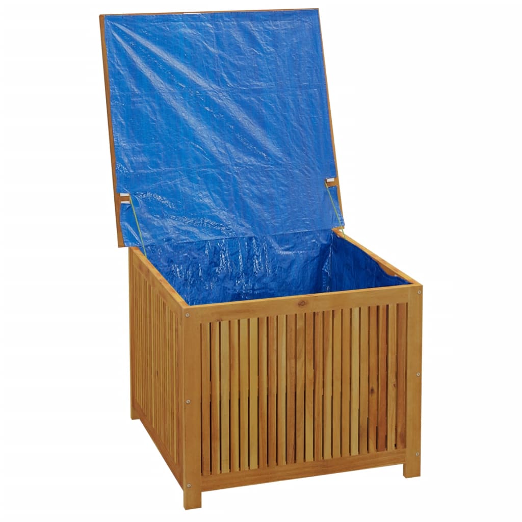 Boîte De Rangement De Jardin Bois Massif D'acacia