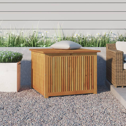 Boîte De Rangement De Jardin Bois Massif D'acacia