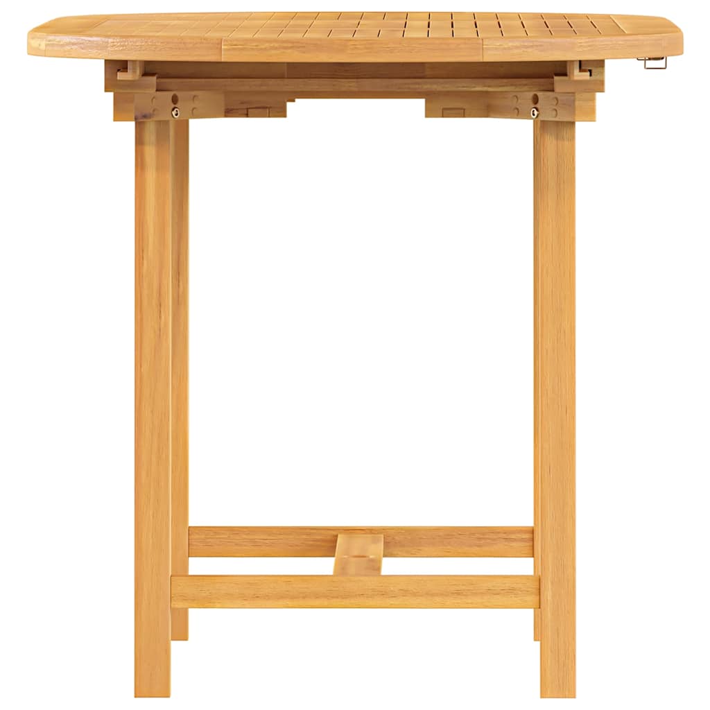 Table Extensible De Jardin 110- Bois De Teck Solide