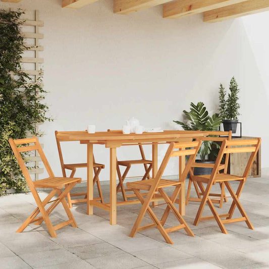 Table Extensible De Jardin 110- Bois De Teck Solide