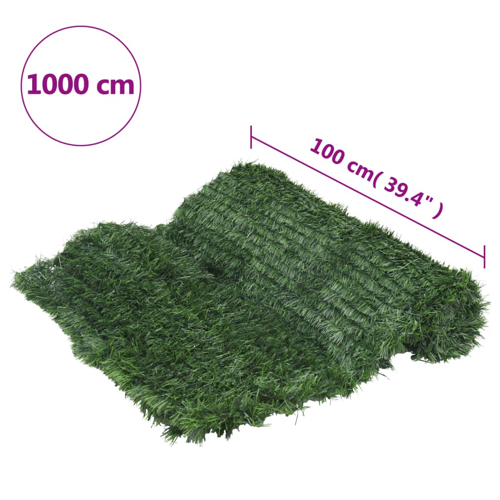 Clôture En Gazon Artificiel Vert