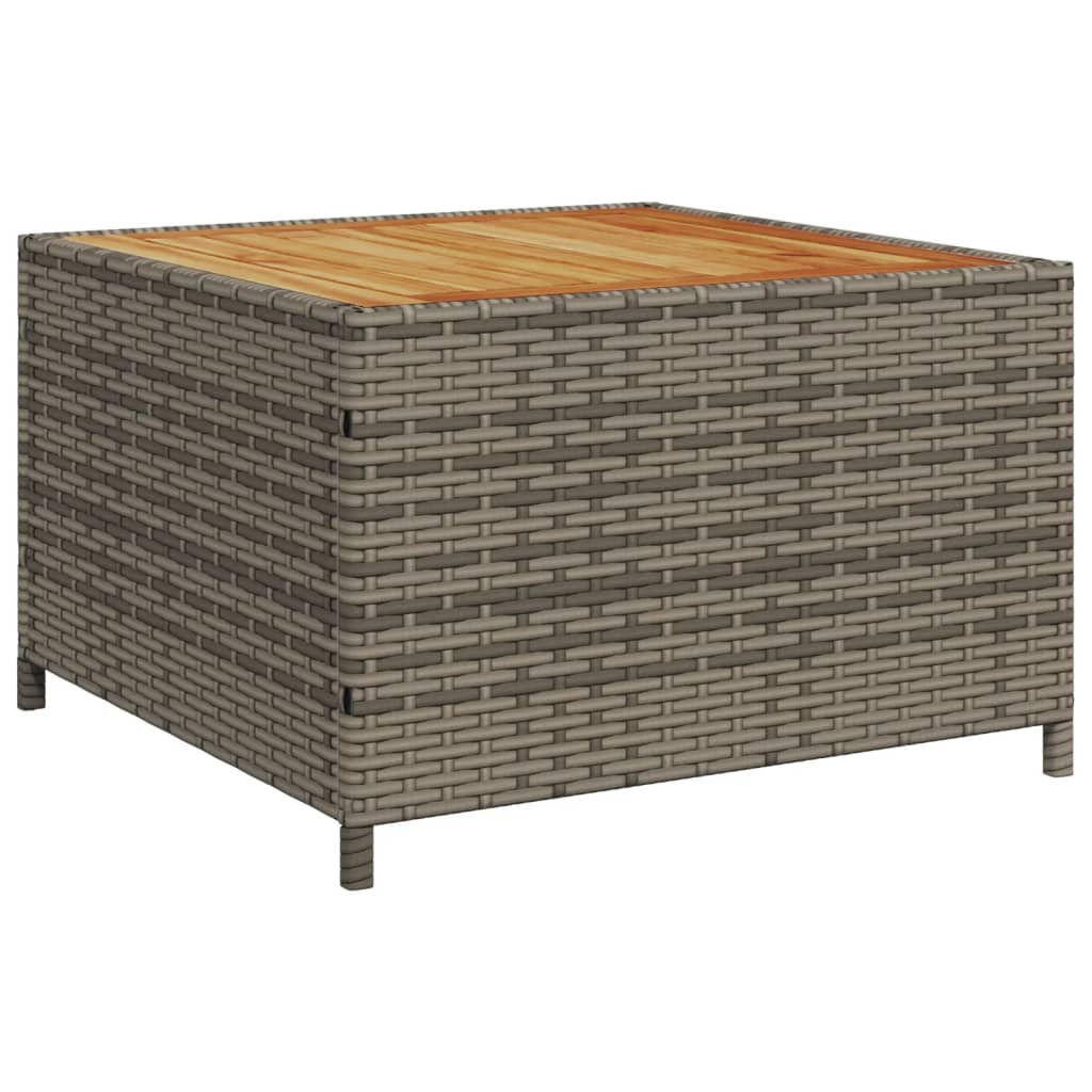 Canapé De Jardin Avec Table Et Coussins En Forme De L Gris Sonoma Gris
