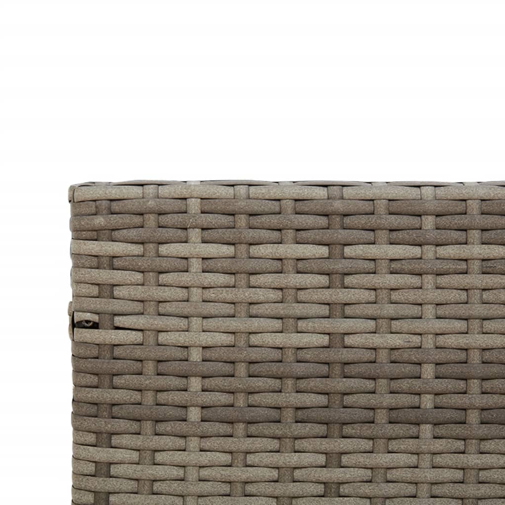 Canapé De Jardin Avec Table Et Coussins En Forme De L Gris Sonoma Gris