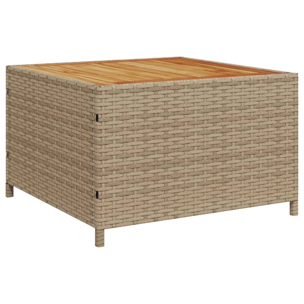 Canapé De Jardin Avec Table Et Coussins En Forme De L Beige