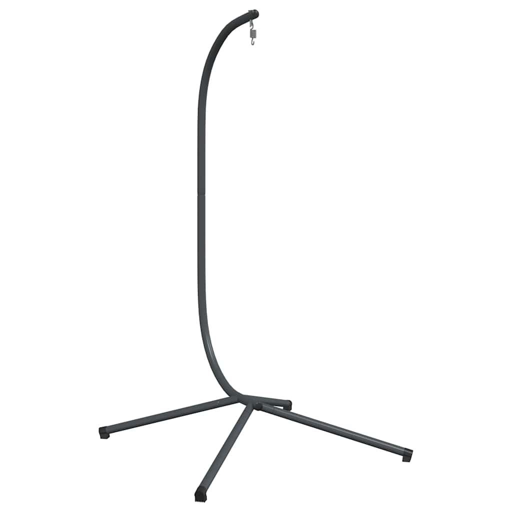Support De Chaise Suspendue En Forme D'œuf Anthracite Acier